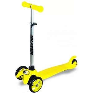 קורקינט 3 גלגלים Skater Basic Scooter צהוב