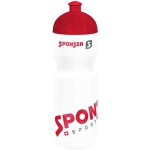 בקבוק Sponser 750ml – שקוף/אדום