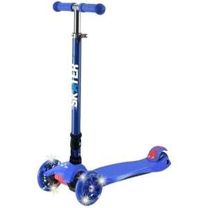 קורקינט 3 גלגלים עם אורות Skater Maxi Cool כחול