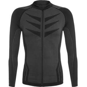 חולצת פליז Funkier Seamless Tech JS6026LW מידה XL-XXL – שחור/אפור