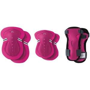 סט מגני Globber Junior – XS ורוד פוקסיה