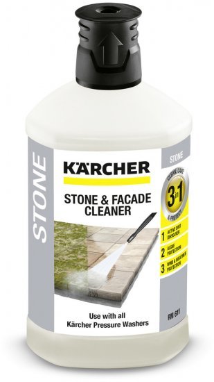 נוזל ניקוי לאבן וריצוף 1 ליטר - Karcher Stone & Paving למכונות שטיפה בלחץ Karcher
