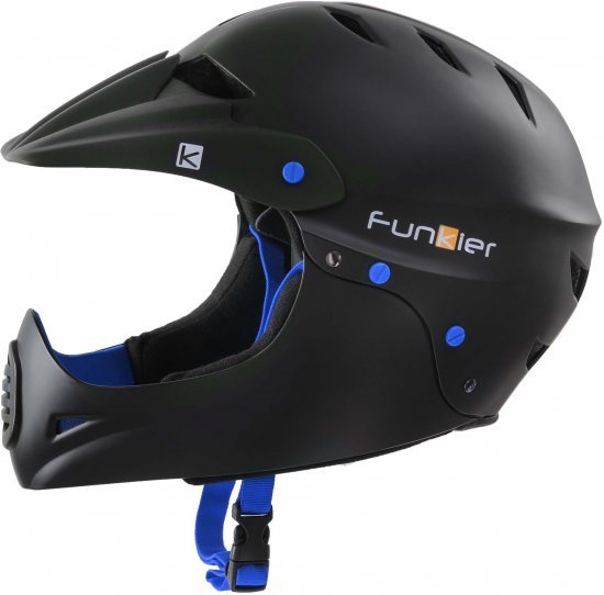 קסדה מלאה Full face Jupiter FH-002 -  צבע שחור / כחול - Funkier מידה L