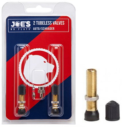 זוג ונטילים Auto / Schrader לטיובלס 32 מ''מ Joes