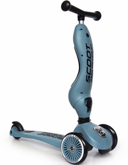 קורקינט רב שלבי Scoot and Ride Highwaykick 1 - צבע כחול מטאלי