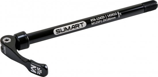 ציר אחורי לשלדת האופניים 12X142 מ''מ תואם DT SWISS מבית SUMART