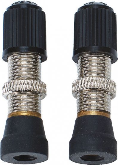 זוג ונטילים שרדר (אוטו) לטיובלס 32 מ''מ SUMART - צבע שחור