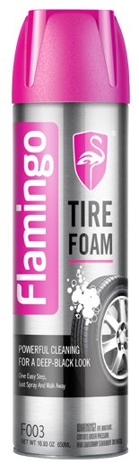 קצף לניקוי צמיגים 650 מ''ל Flamingo F003