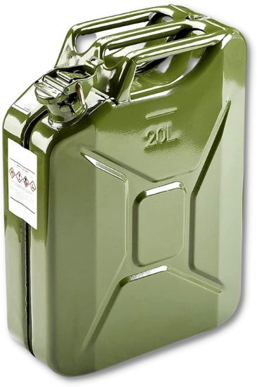 ג’ריקן דלק צבאי מתכתי 20 ליטר Nato מבית I-CAMP