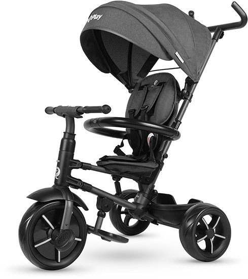 תלת אופן מתקפל Qplay Rito Star - שחור