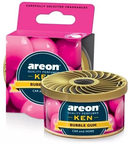 מפיץ ריח בפחית דגם KEN בניחוח Bubble Gum מבית areon