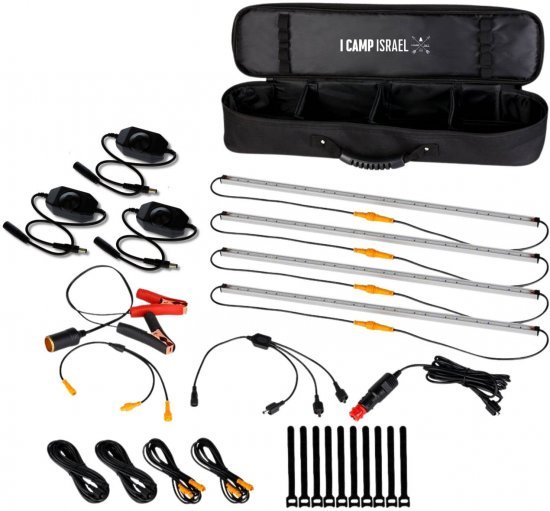 גרלינדת תאורה לרכב Lightning Kit Pro 12V XL מבית I-CAMP