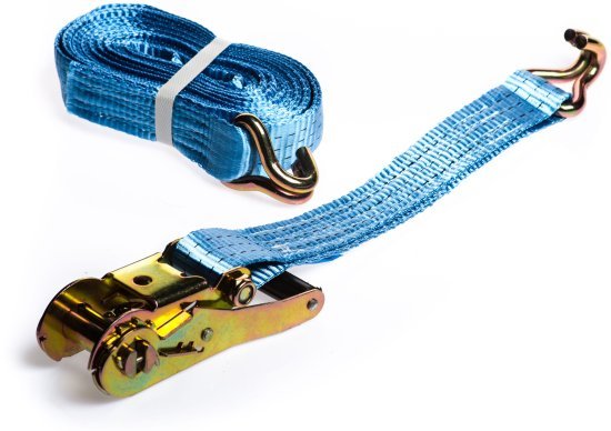 רצועת קשירה ראצ'ט ''1 4 מטר מחוזק מבית Roher - צבע כחול