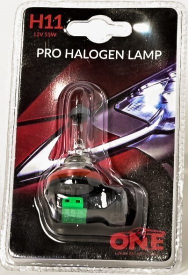 נורה לפנסיים הקדמיים של הרכב ONE H11