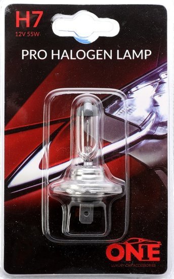 נורה לפנסיים הקדמיים של הרכב ONE H7