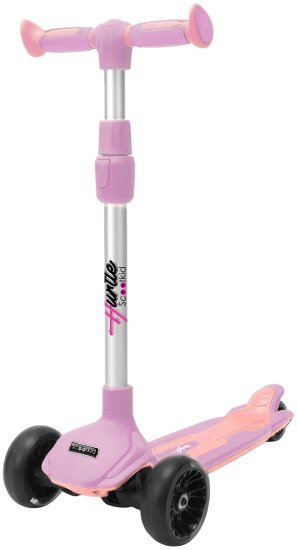 קורקינט ג'מבו 3 גלגלים לילדים Hurtle - ורוד