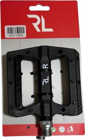 פדלים ניילון שטוחים RL MTB 630 - צבע שחור