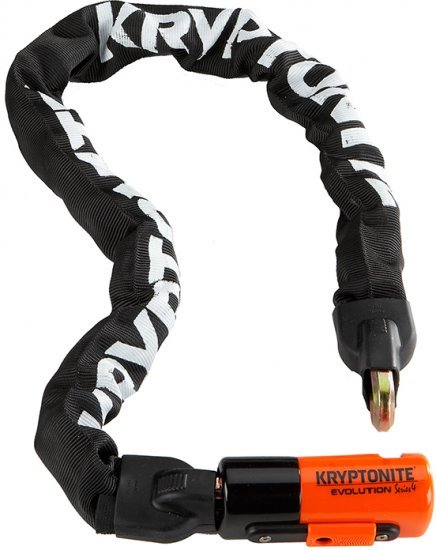מנעול שרשרת Kryptonite Evolution1012 לאופניים עם 3 מפתחות באורך 120 ס''מ ועובי 10 מ''מ
