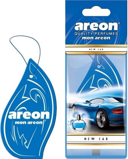 עץ ריח דגם Mon בניחוח New Car מבית Areon - סך הכל 10 יחידות