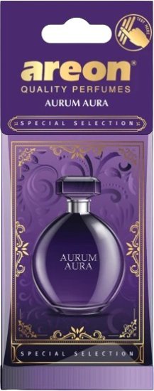 עץ ריח דגם Special Selection בניחוח Aurum Aura מבית Areon - סך הכל 10 יחידות
