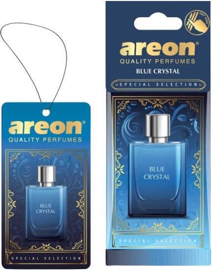 עץ ריח דגם Special Selection בניחוח Blue Crystal מבית Areon - סך הכל 10 יחידות