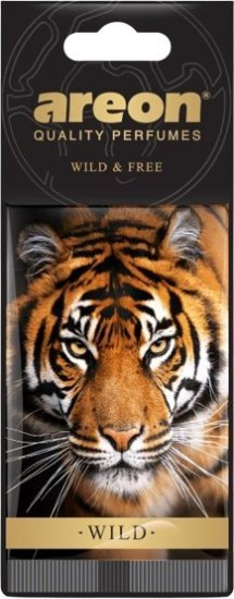 עץ ריח דגם Wild בניחוח Wild And Free Tiger מבית Areon - סך הכל 10 יחידות