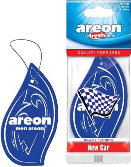 עץ ריח דגם  Dry בניחוח New Car מבית Areon - סך הכל 10 יחידות