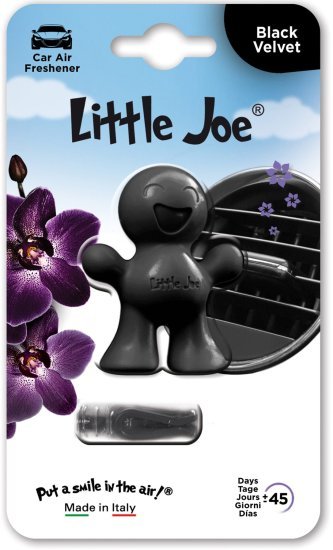מפיץ ריח Little Joe Happy 3D - ניחוח קטיפה שחורה