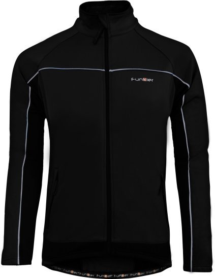 מעיל רכיבה / ריצה Funkier Gents TPU WJ1314 - מידה M צבע שחור