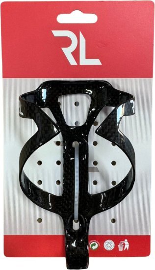 מחזיק בקבוק קרבון לאופניים מבית RL - צבע שחור