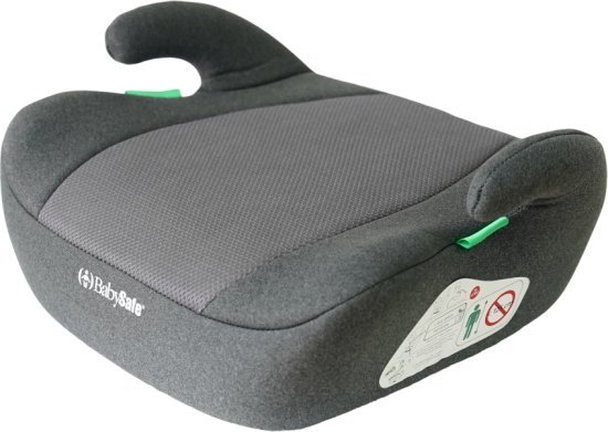 בוסטר הגבהה תקן I-Size דגם River מבית BabySafe - צבע אפור