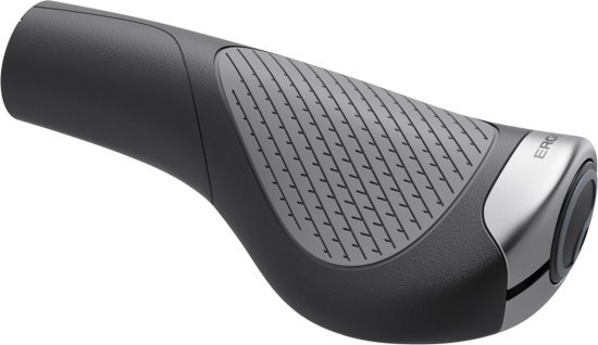 זוג גריפים ארגונומיים לאופניים Ergon GP1 Evo - מידה L - צבע שחור