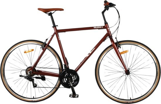 אופני עיר 21 הילוכים דגם Valerio מבית RL - צבע ברונזה - מידה 58