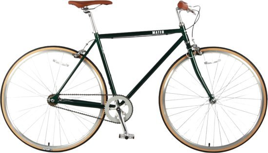 אופני עיר Single Speed דגם Mateo מבית RL צבע ירוק - מידה 58