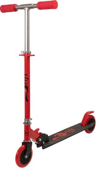 קורקינט 2 גלגלים לילדים מבית Drift - צבע אדום