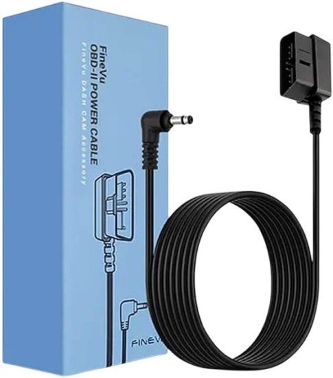 כבל מתח OBDII למצלמת רכב FineVu מבית FineVu