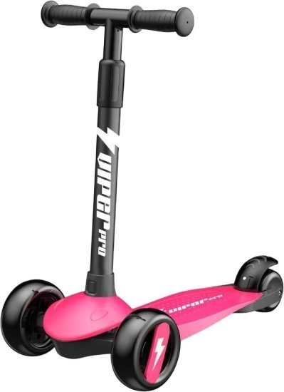 קורקינט לילדים Pro Limit עם 3 גלגלים מבית Viper - ורוד