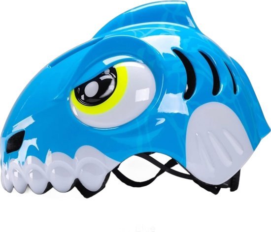 קסדה לילדים דגם Shark מבית Grow - מידה S - צבע תכלת