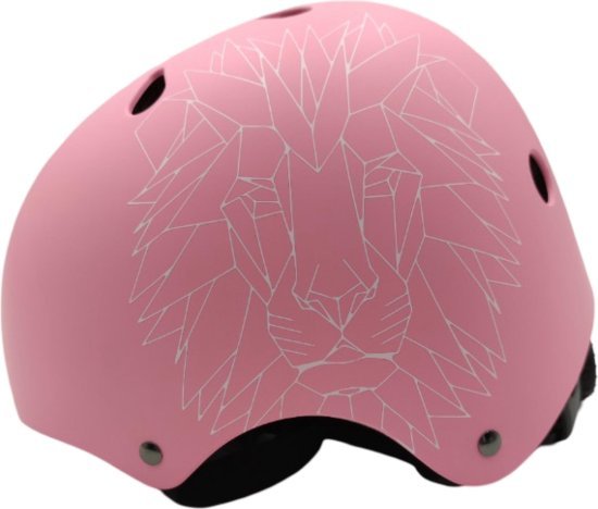 קסדת פעלולים מקצועית מבית Leo Pro - מידה XS - צבע ורוד