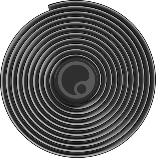 סרט כידון בגודל 2 מ''מ Ergon BT Road - צבע שחור