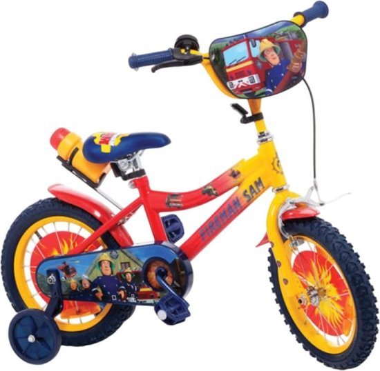 אופניים לילדים עם גלגלי עזר ''12 (95% מורכב) מבית Anonima - סמי הכבאי