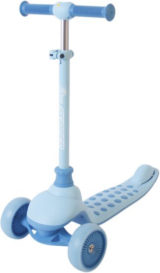 קורקינט מתקפל עם 3 גלגלים לילדים Skipper מבית Leo - כחול