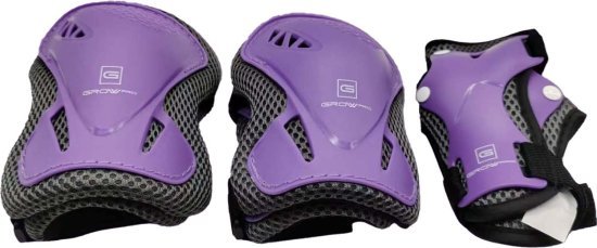 סט מגנים 3 חלקים מבית Grow - מידה M - צבע סגול