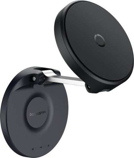 תושבת מגנטית לרכב תומכת Baseus MagPro Magsafe - צבע שחור