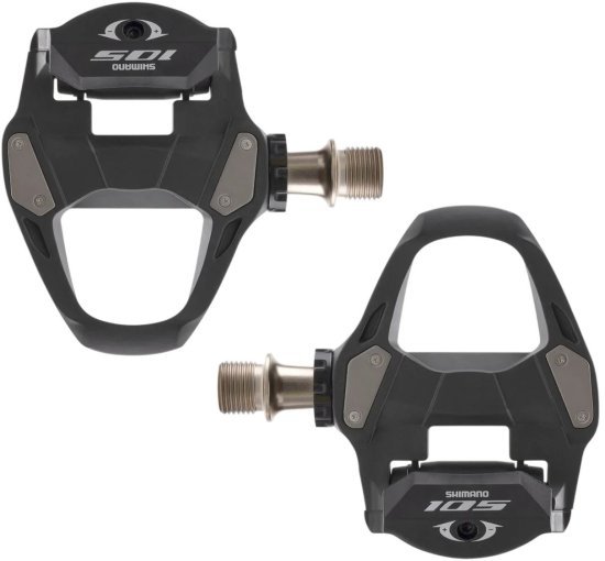 פדלים לאופני כביש Shimano 105 PD-R7000 SPD-SL - צבע שחור - מידה One Size