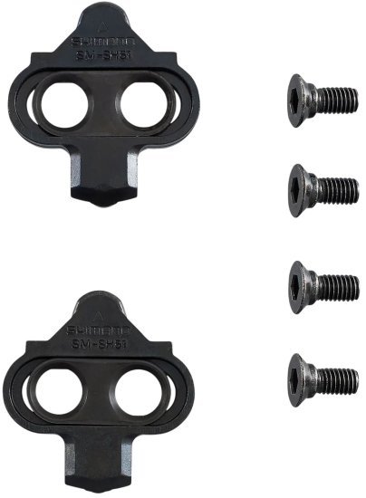 זוג קליטים לפדלים Shimano SM-SH51 SPD - צבע שחור - מידה One Size
