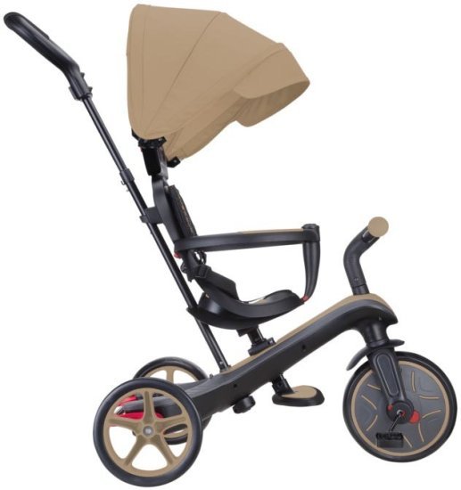 תלת אופן 4 ב-1 Globber Explorer Trike 4 In 1 Eco - צבע חול