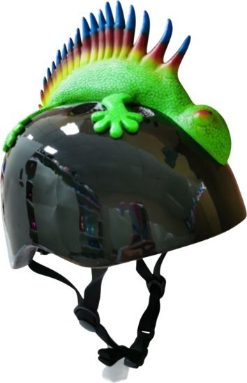 קסדת אופניים איכותית לילדים מבית Skater - לטאה