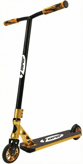 קורקינט פעלולים עם 2 גלגלים מבית Viper - זהב