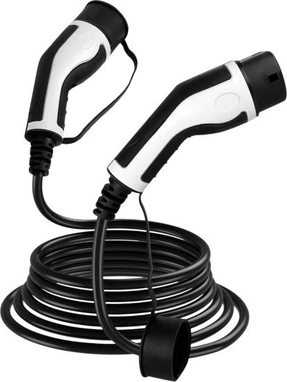 כבל טעינה לרכב חשמלי תלת פאזי Semicom 32A Type2 - אורך 7 מטר